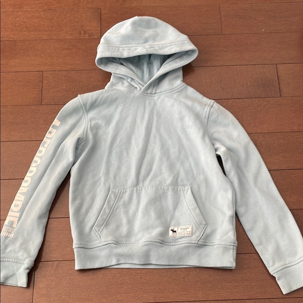 Abercrombie Light Blue Hoodie